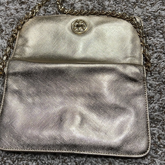 Tory Burch Gold crossbody with chain - Picture 6 of 7